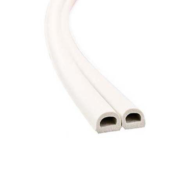 Slika Zaptivna samolepljiva dihtung traka 6 m D profil bela